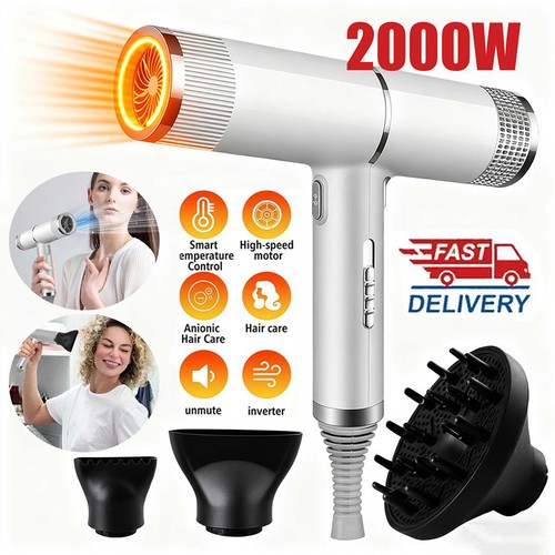 Pro hair dryer - 2000w, fast