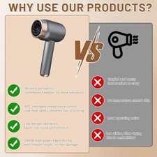 Wireless Portable Battery Hair