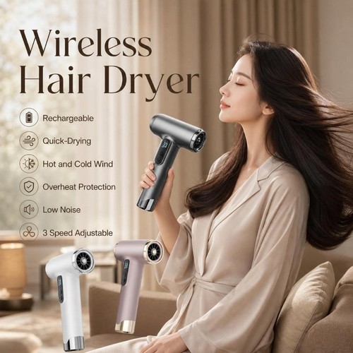 Rechargeable wireless hair - rechargeable,