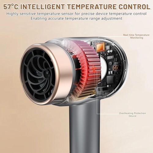 Portable wireless hair dryer - portable,