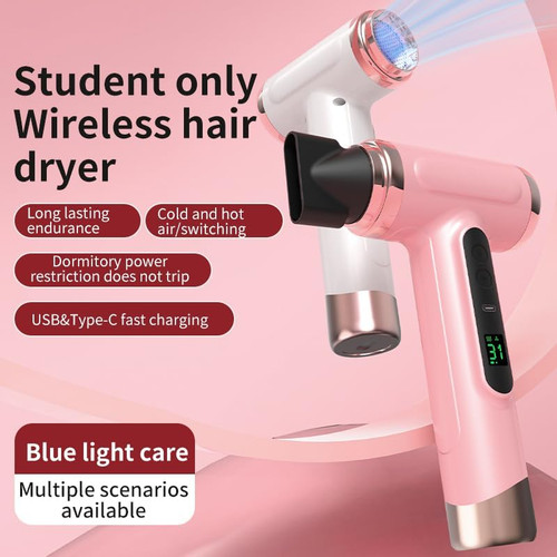 Cordless hair dryer with cold - cordless,