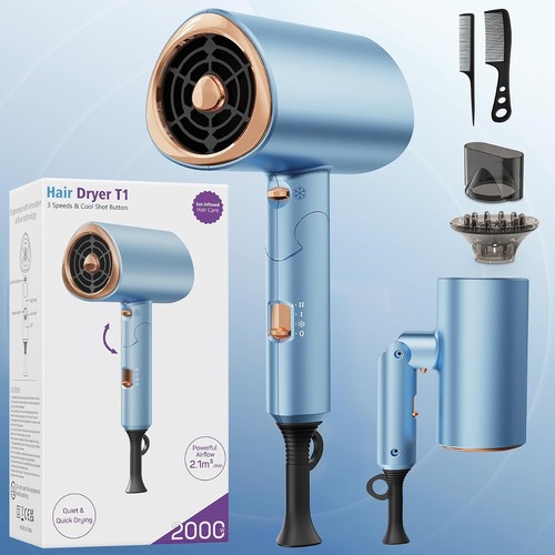 Ionic hair dryer - ionic, 2000w